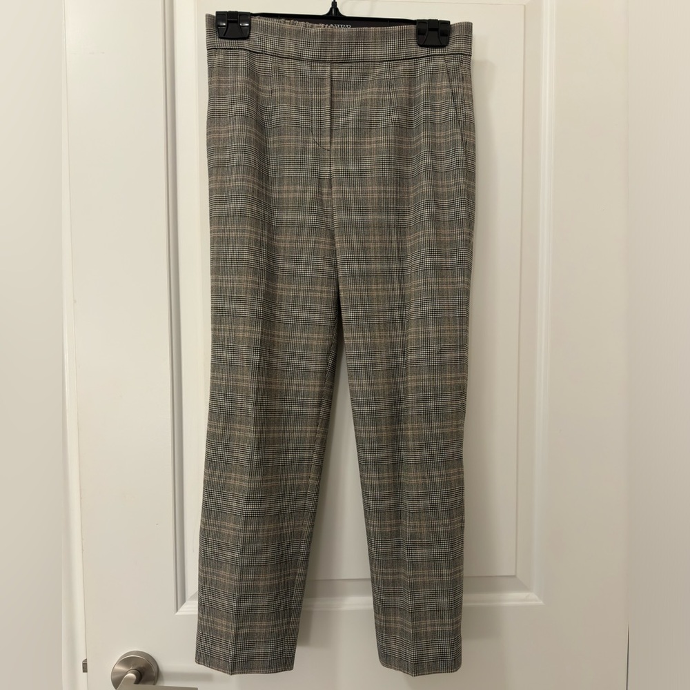 Aritzia Babaton Conan plaid pants size 2